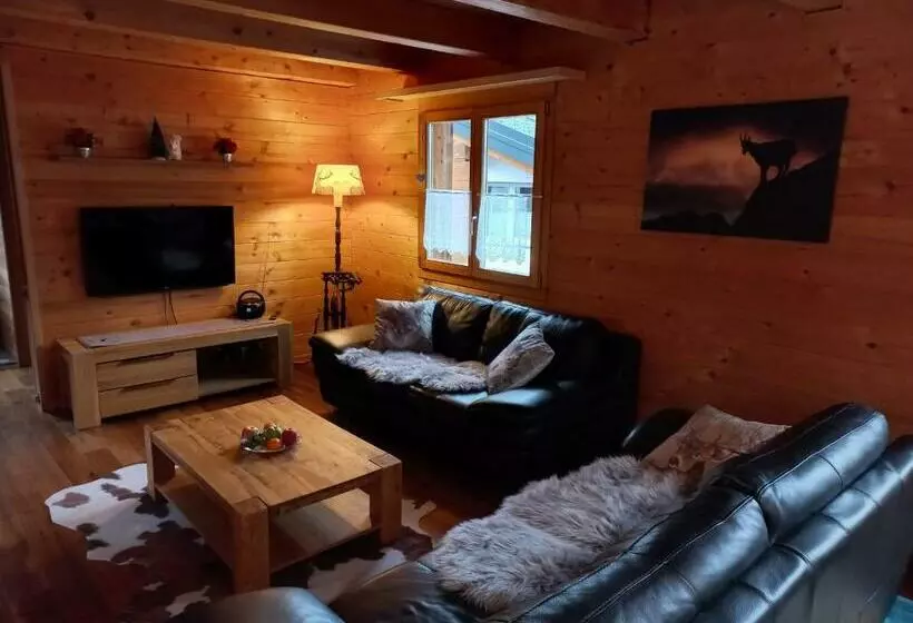 Chalet Regenbogen Leukerbad Mit Indoorrutschbahn