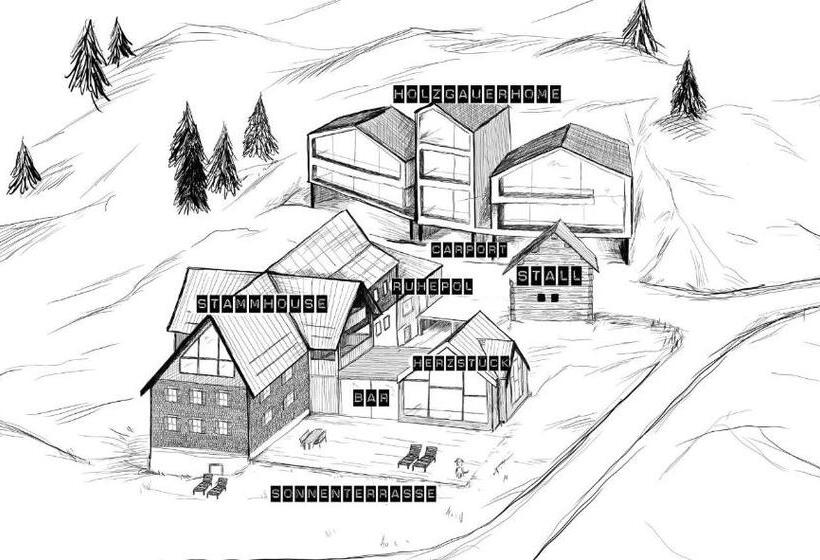 بنسيون Holzgauer Haus