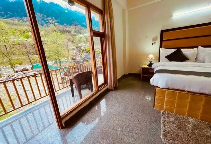 ホテル Beas River Retreat  A Riverside  With Balcony