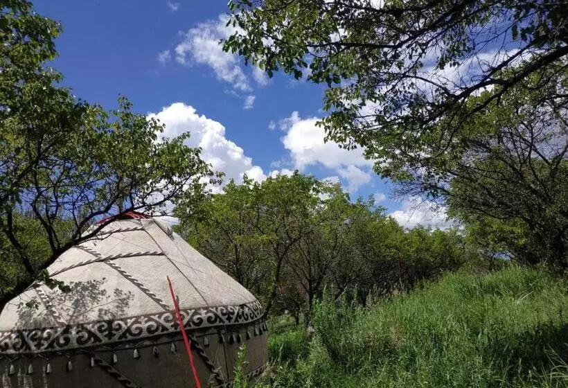 تختخواب و صبحانه Turan Handmade Yurt With Heated Floors