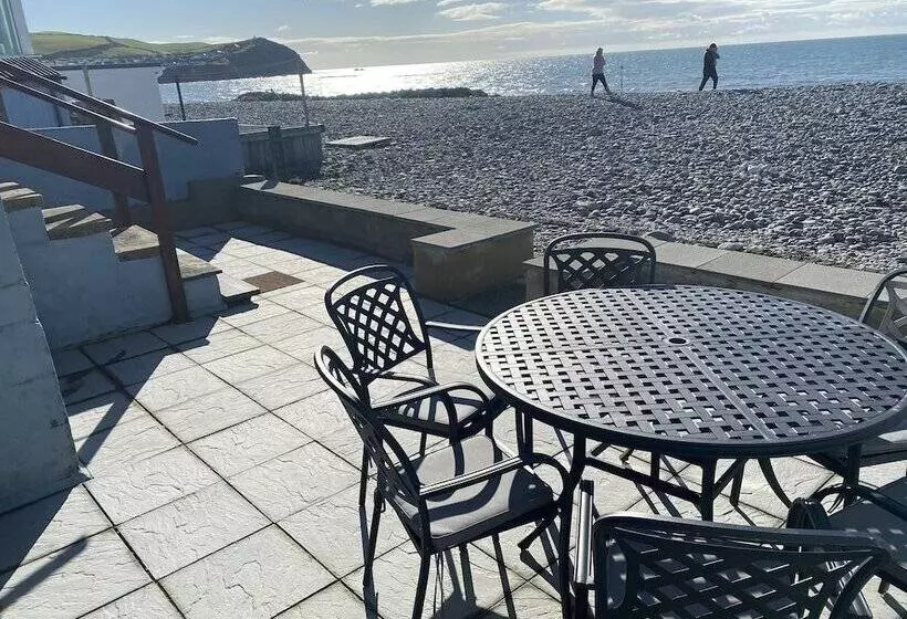 Borth Family House On The Beach Sleeps 7