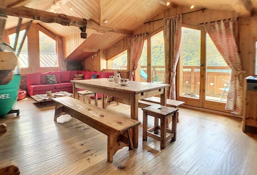 Chalet En Bois, 4 Chambres, Wifi, Skis, Parking Proche, 8 Pers   Fr 1 344 791