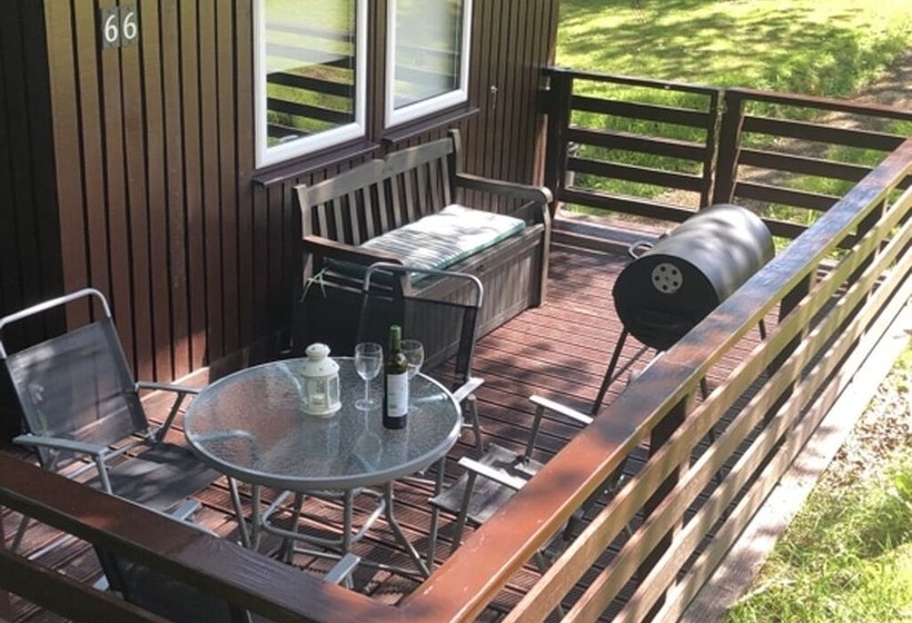 Nuthatch Lodge Is Set In 24 Acres Of Woodparkland Near The Village Of Cenarth