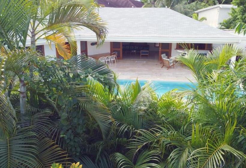 Flor De Coco, Villa Neuve, 5 Chambres, 5 Salles De Bains Et Grande Piscine à 250 Mètres De La Plage