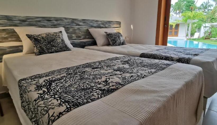 Flor De Coco, Villa Neuve, 5 Chambres, 5 Salles De Bains Et Grande Piscine à 250 Mètres De La Plage