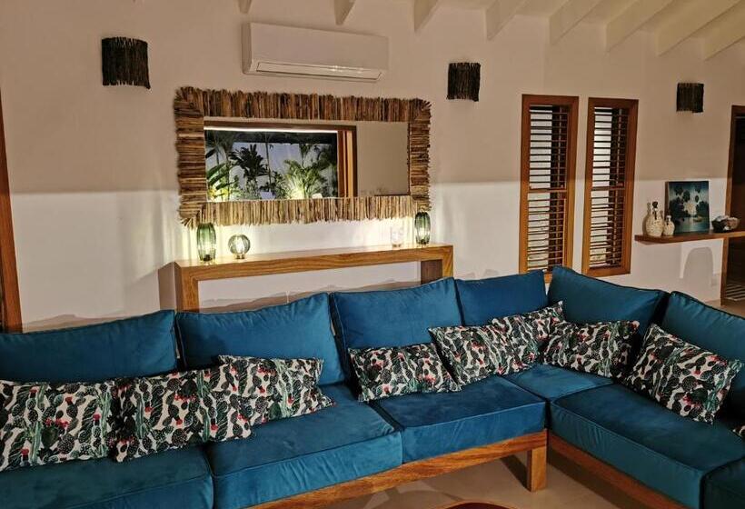 Flor De Coco, Villa Neuve, 5 Chambres, 5 Salles De Bains Et Grande Piscine à 250 Mètres De La Plage