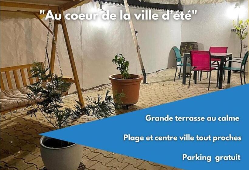 3 Pieces Avec Terrasse Entre Plage Et Centre Ville