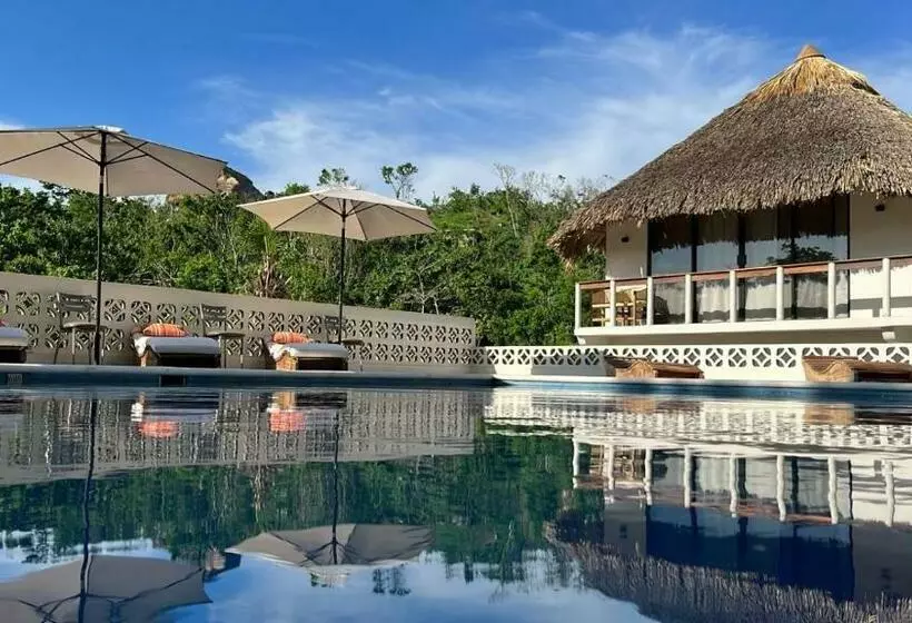 ホテル Cabañas Sicarú Mazunte