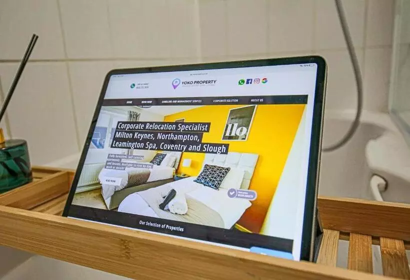 Tattenhoe House With Free Parking, Fast Wifi, Garden And Smart Tv By Yoko Property