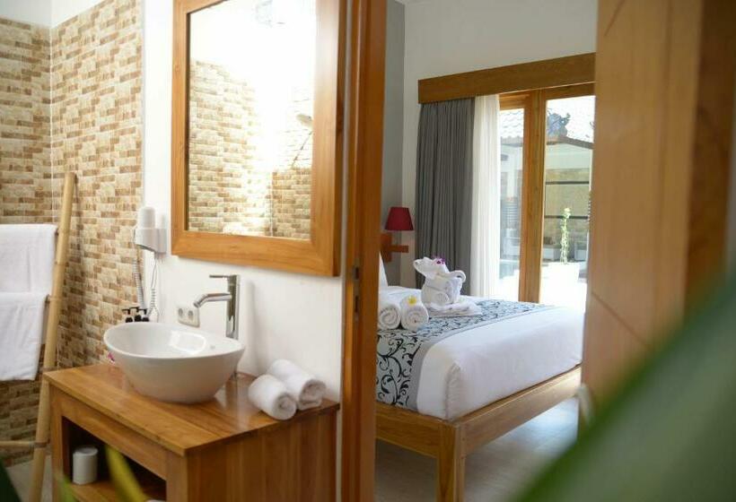 בית מלון כפרי Villa Casablanca Surf Keramas