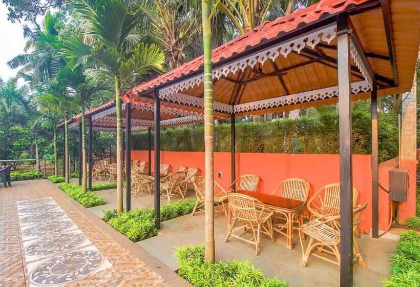 בית מלון כפרי Fabescape Sk Studios With Pool & Gym, Arpora