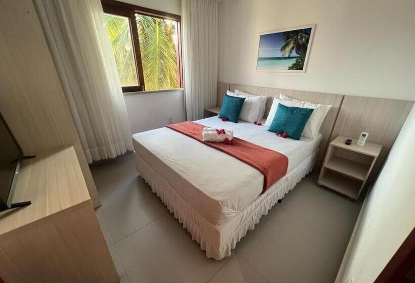 Ap. Estrela Do Mar Pé Na Areia Com Vista Para O Mar E Piscina