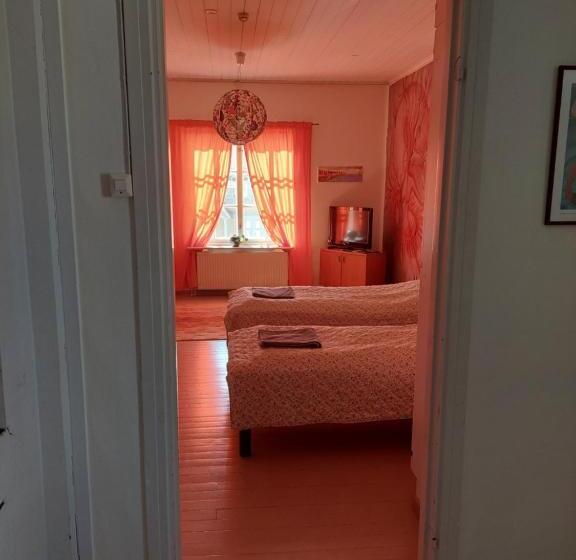 Nostalgista Majoittumista Taiteilijatalo Taideniityn Auringossa Tai Niityssä