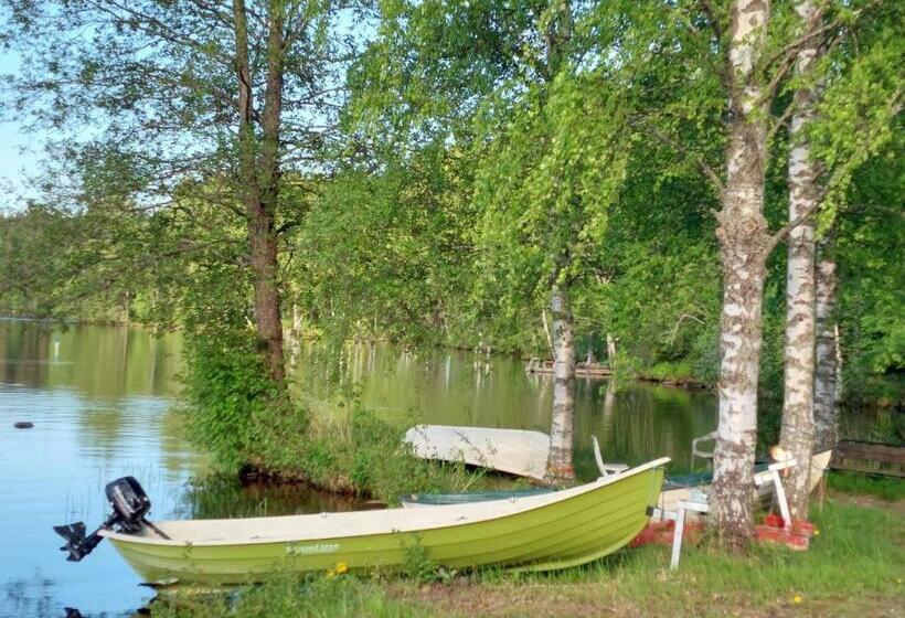 Nostalgista Majoittumista Taiteilijatalo Taideniityn Auringossa Tai Niityssä
