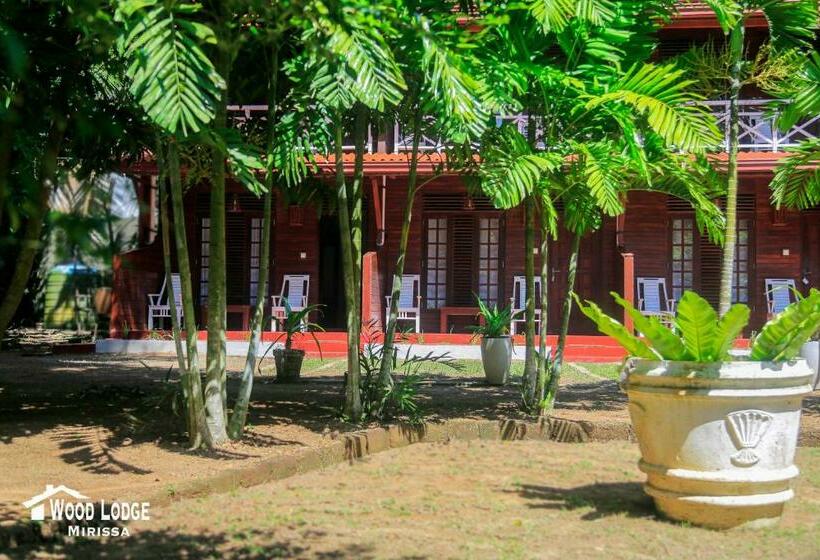בית מלון כפרי Wood Lodge Mirissa