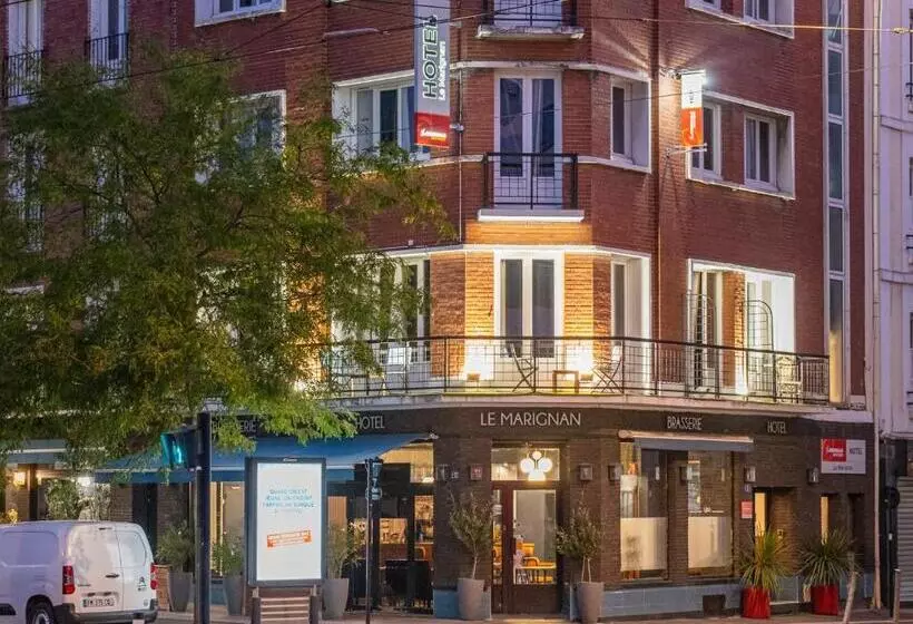 Hotelli The Originals Boutique, Hôtel Le Marignan,le Havre Centre Gare