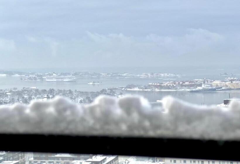 Luxury Skyscraper Apartment With Amazing View Over Helsinki