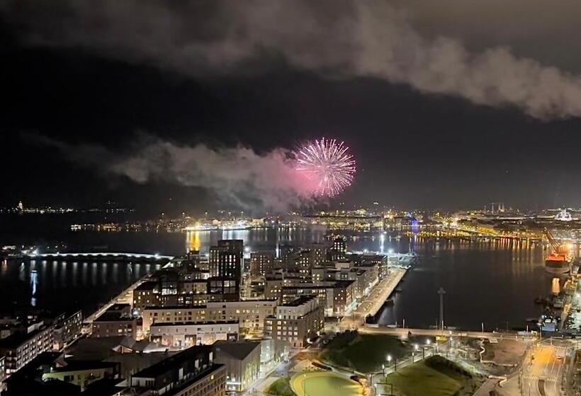 Luxury Skyscraper Apartment With Amazing View Over Helsinki