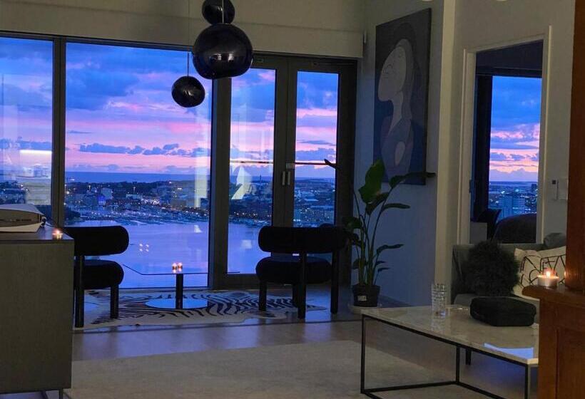 Luxury Skyscraper Apartment With Amazing View Over Helsinki