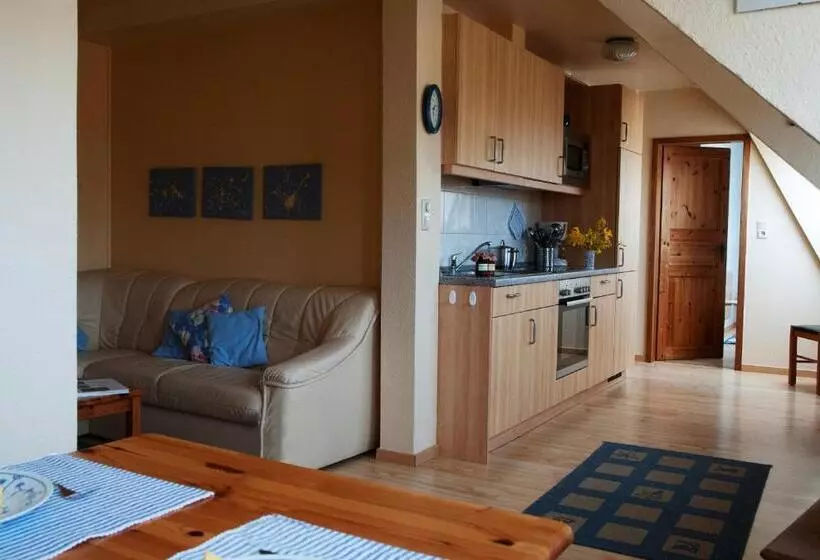 ホテル Ferienwohnung Hofblick