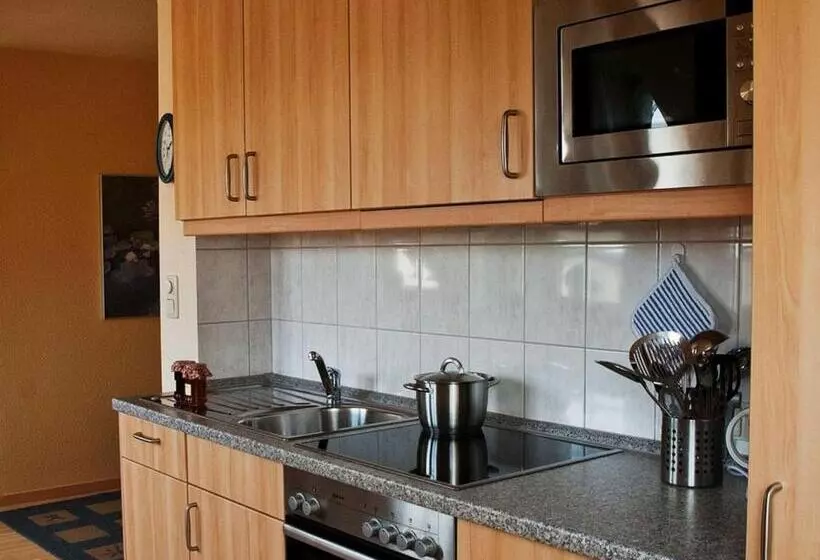 ホテル Ferienwohnung Hofblick