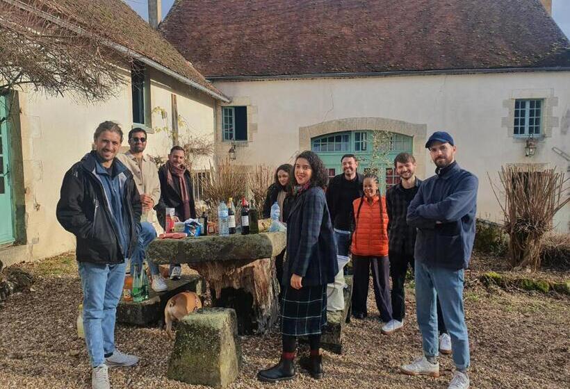 צימר Ferme équestre & Chambres D Hôtes Gateau Stables Proche Guédelon