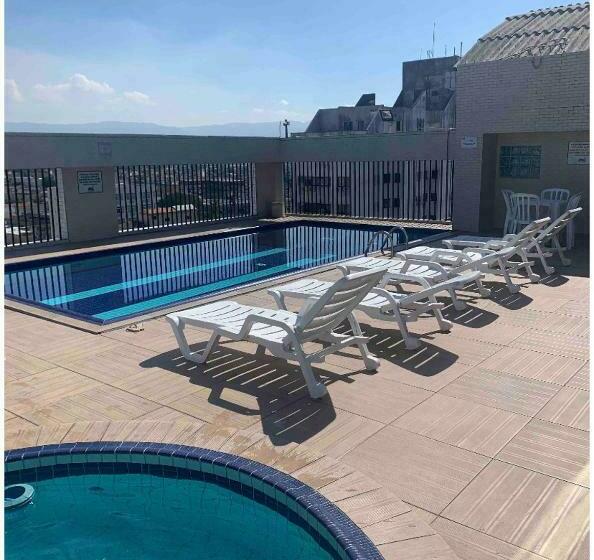 Flat Hidromassagem Privativa E Piscina A 500 Mts Da Praia