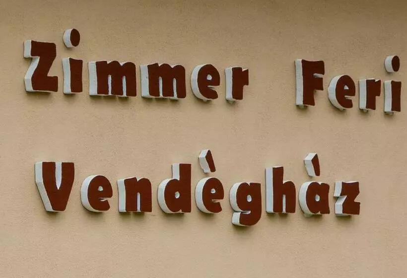 ペンション Zimmer Feri Vendégház
