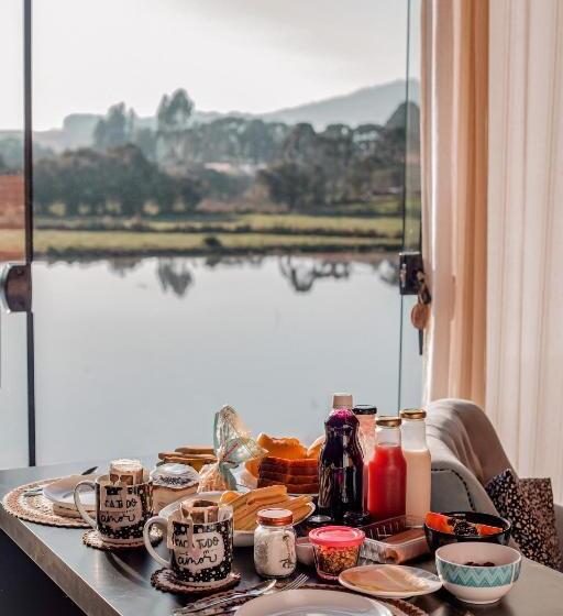 Chalé Romântico Com Banheira De Hidromassagem E Lareira