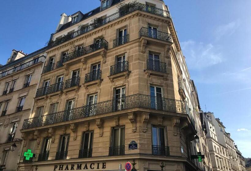 ベッドアンドブレックファースト Paris Rivoli Notre Dame Chambre D Hôtes Studio Private