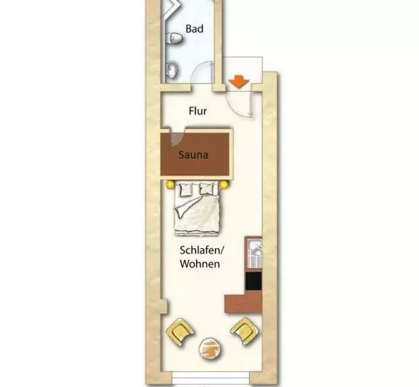 ペンション Direkt Am Strand Mit Meerblick Und Sauna   Fewo Strandidyll