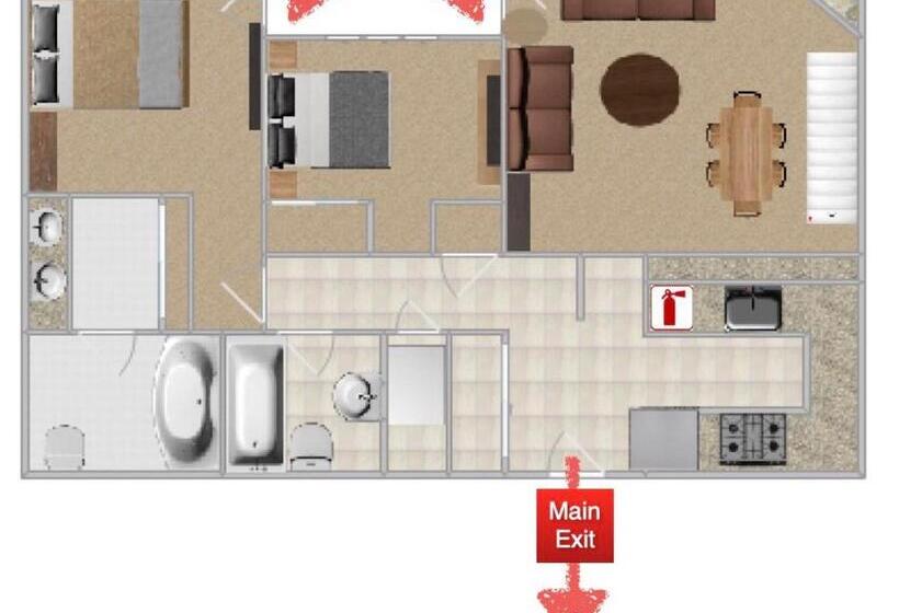 #531 Close To Canyon Lodge With Pool & Spa