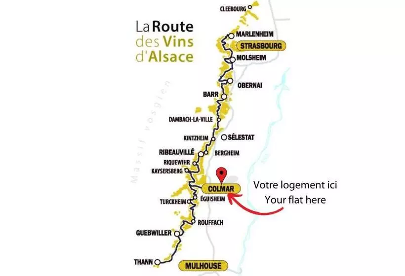 Le Rosacker   Proche Centre Ville Et Gare   Terrasse   Parking Gratuit 2 Places   2 Chambres   2 Sal