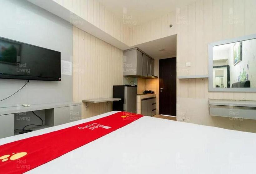 ホテル Redliving Apartemen Serpong Green View   Hapukh Room Tower B