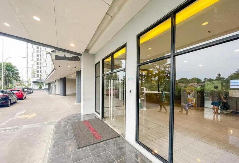 ホテル Redliving Apartemen Serpong Green View   Hapukh Room Tower B