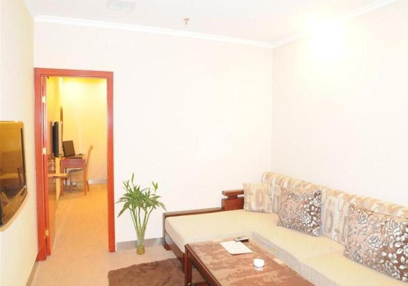 בית מלון כפרי Greentree Inn Jining Wenshang Baoxiang Temple Express