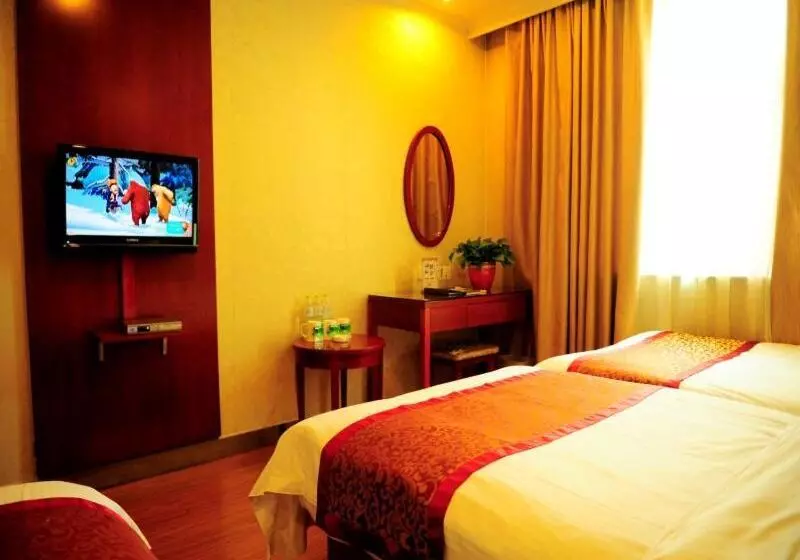 Hotelli Greentree Inn Jining Wenshang Baoxiang Temple Express