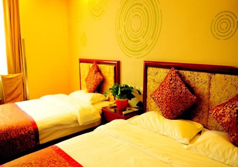 בית מלון כפרי Greentree Inn Jining Wenshang Baoxiang Temple Express