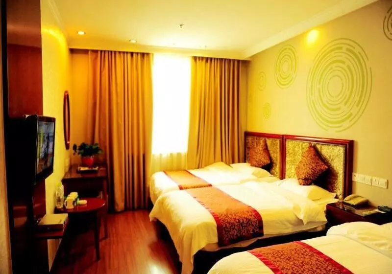 Hotelli Greentree Inn Jining Wenshang Baoxiang Temple Express