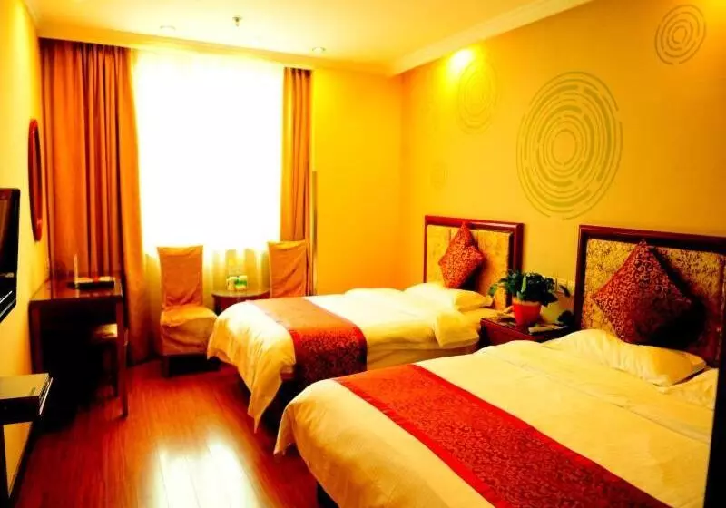 Hotelli Greentree Inn Jining Wenshang Baoxiang Temple Express