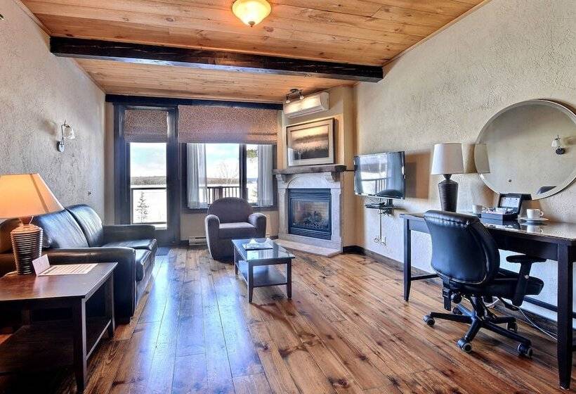 منتجع Les Condos Du Lac Taureau Rooms & Condos