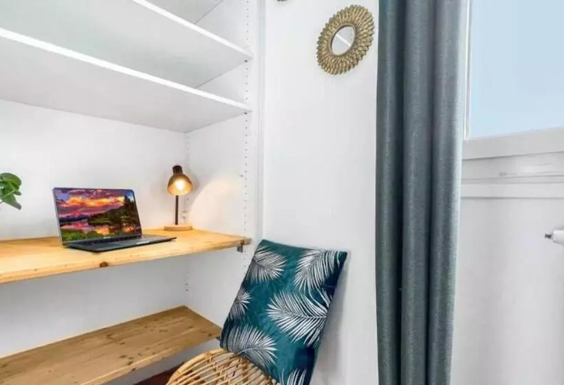Homey Coloc Gatsby   New, Parking Gratuit, Proche Gare, Balcons Privés, établissement élégant Et Mod