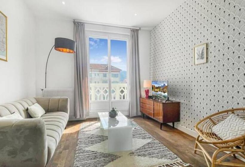Homey Coloc Gatsby New, Parking Gratuit, Proche Gare, Balcons Privés, établissement élégant Et Mod