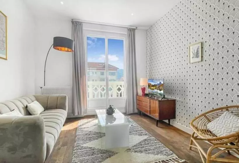 Homey Coloc Gatsby   New, Parking Gratuit, Proche Gare, Balcons Privés, établissement élégant Et Mod