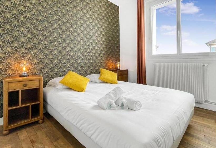 Homey Coloc Gatsby New, Parking Gratuit, Proche Gare, Balcons Privés, établissement élégant Et Mod