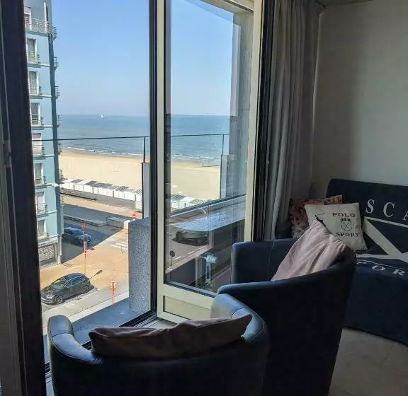 Studio Sun South  Seaview Sea At 15meter Ostend