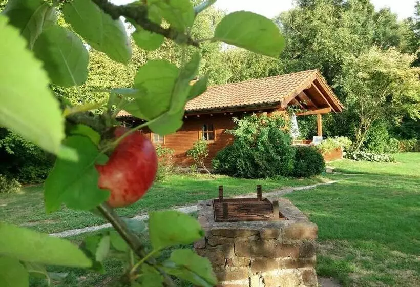 Romantisches Blockhaus An Der Märchenstraße!