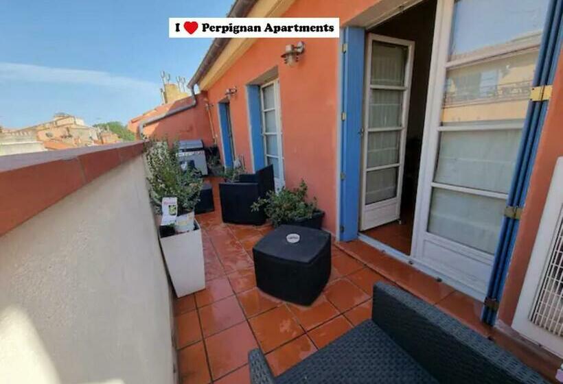 I Love Perpignan Duplex Terrasse