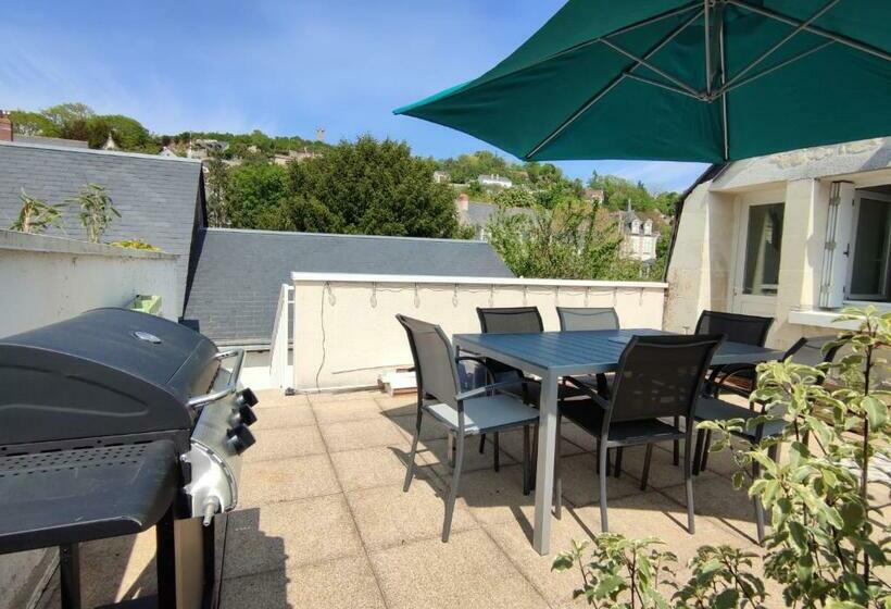 Gîte La P Tite Terrasse Chinon Centre