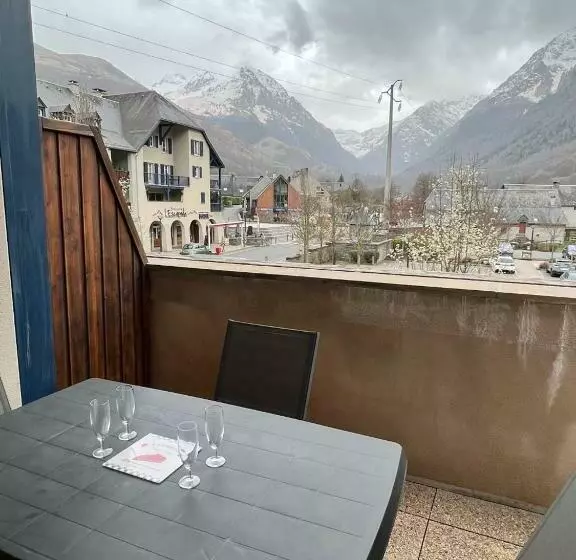 Appt Hyper Centre Loudenvielle 4pers Terrasse Sud Vue Montagne